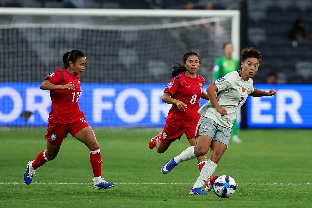 142极速赛车-进攻不力！亚洲杯首战，中国女足2比0战胜孟加拉国女足